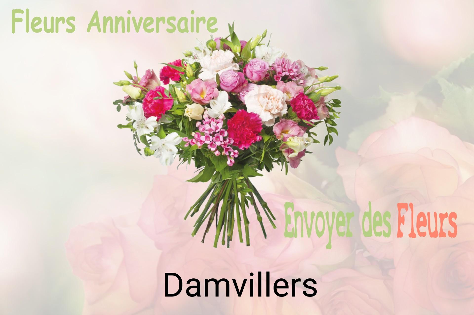 Bouquet de fleurs d’anniversaire livré à Damvillers